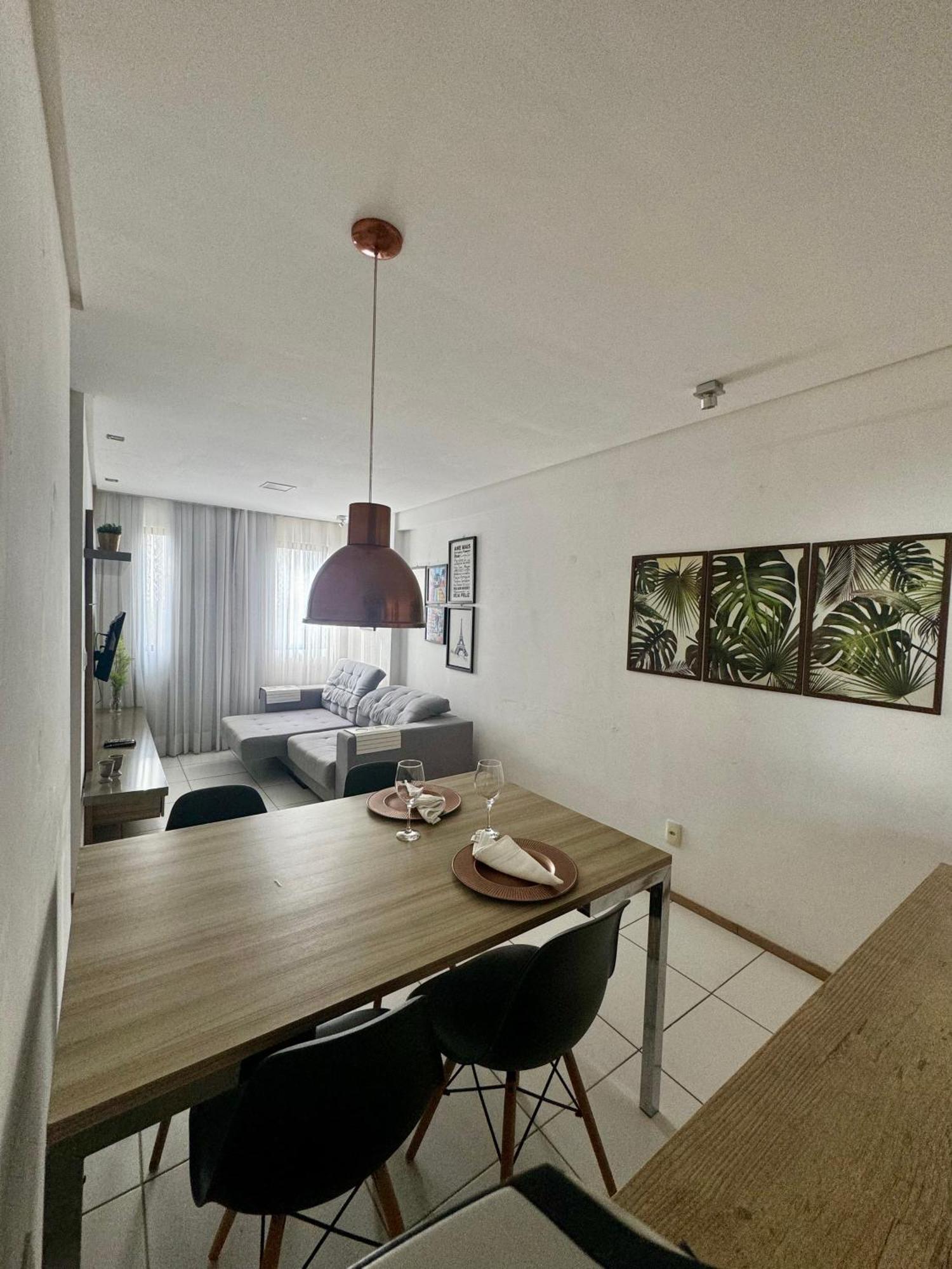 Apartamento 2 quartos a 4 minutos do mar de Maceió Exterior foto